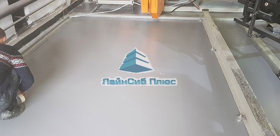 Эпоксидные полы на производстве в г. Саянск
